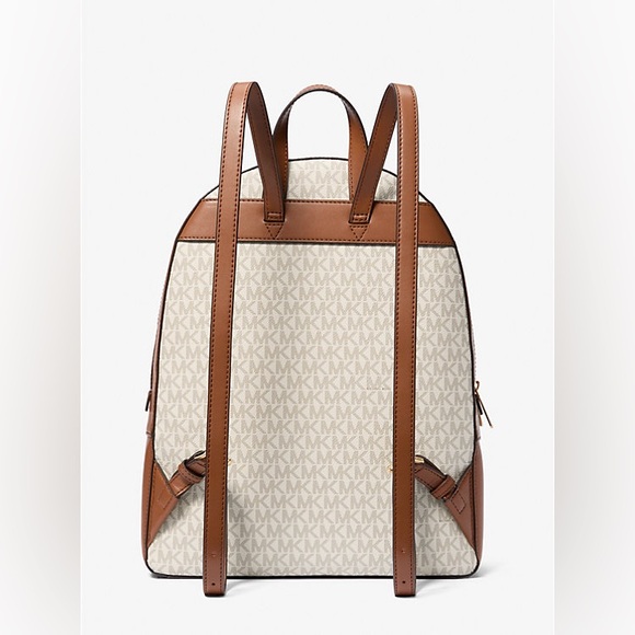 NWOT Michael Kors Jaycee Large Logo Backpack - Picture 9 of 10